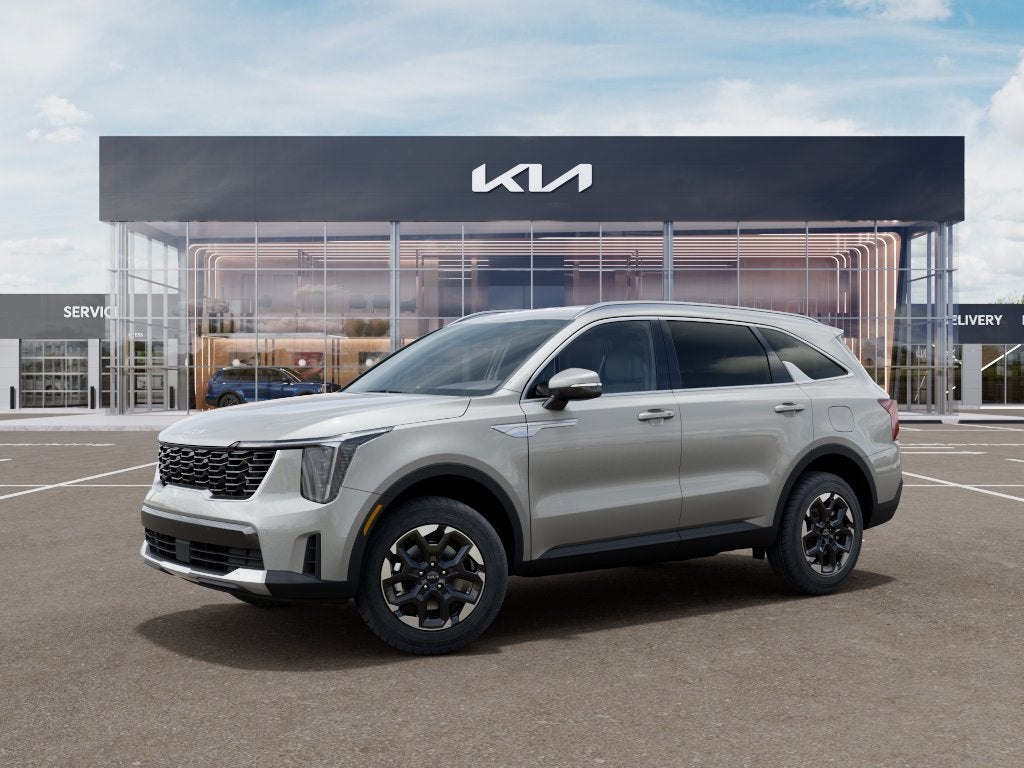 2026 Kia Sorento — rear three-quarter view