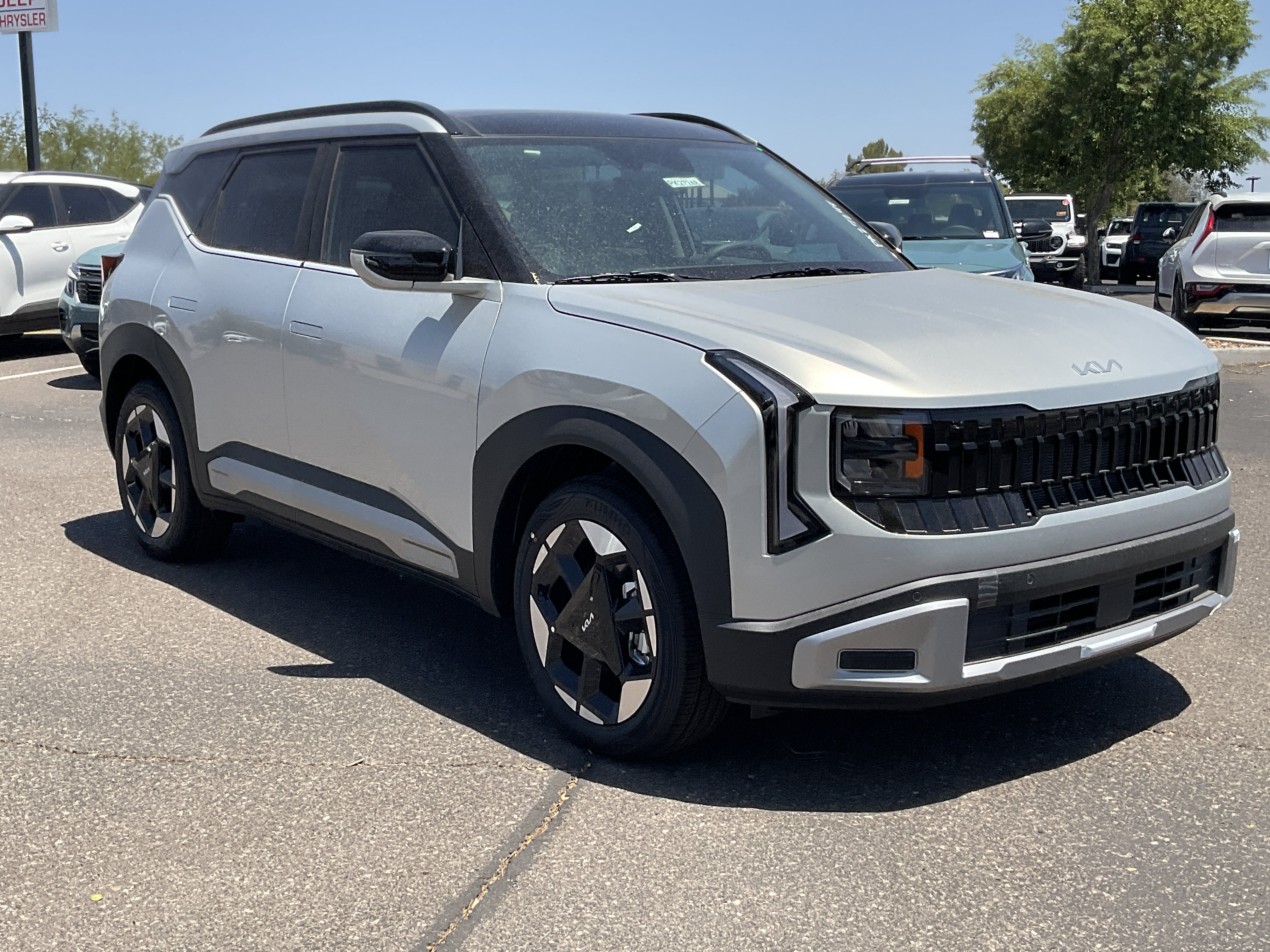 2027 Kia Seltos — rear three-quarter view