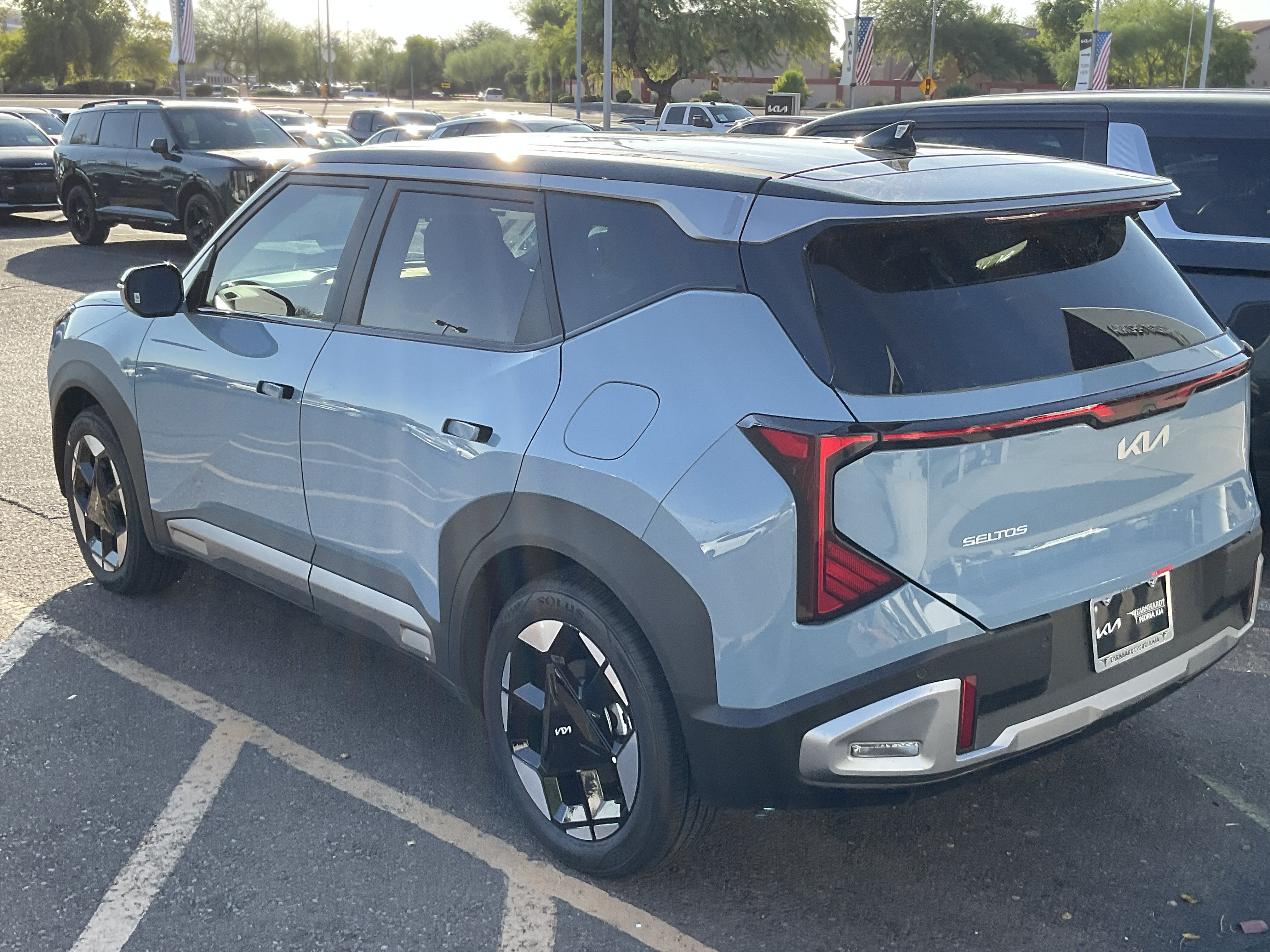 2027 Kia Seltos — detail view